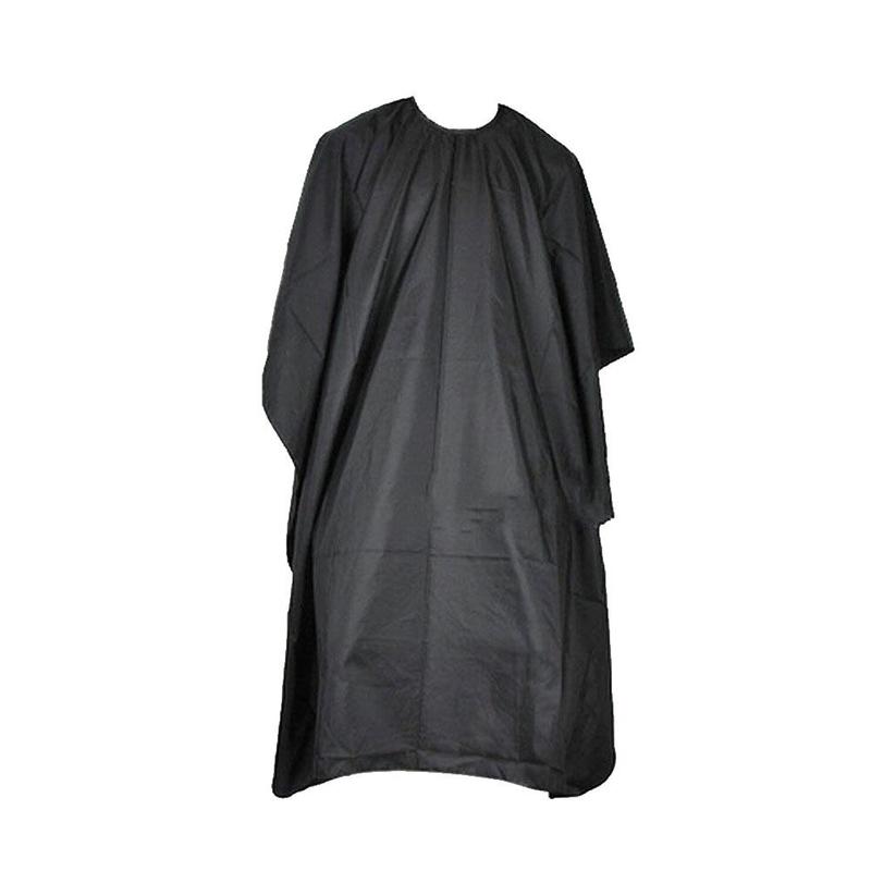 Haircutting cape, extra-large adult haircutting cape, 14090cm, black.